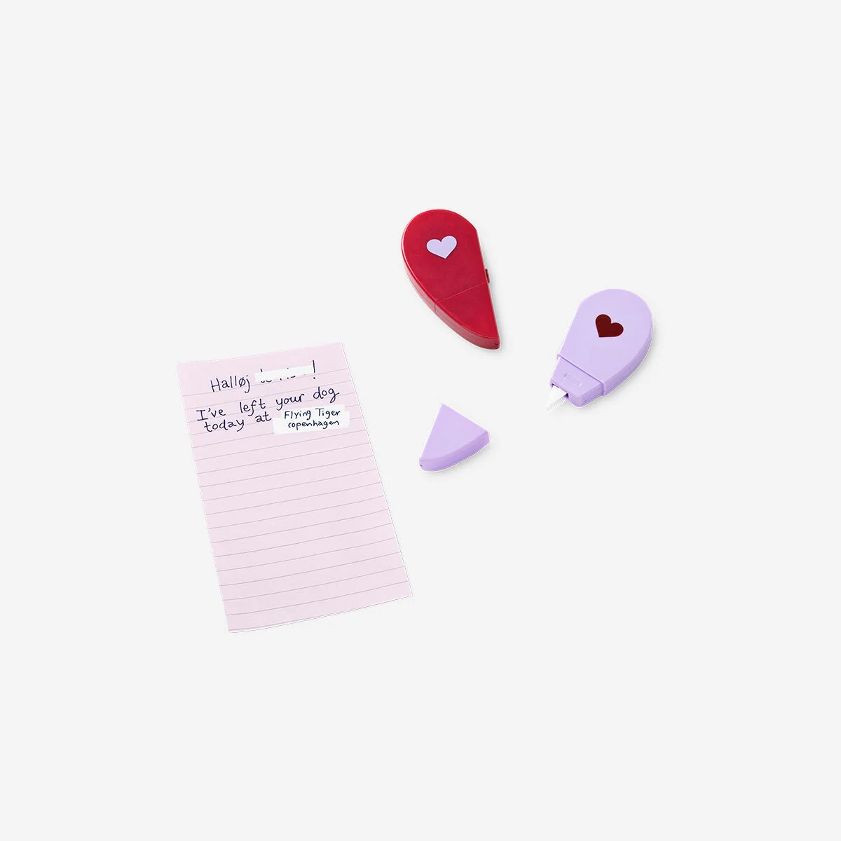 2 in 1 Heart correction tape