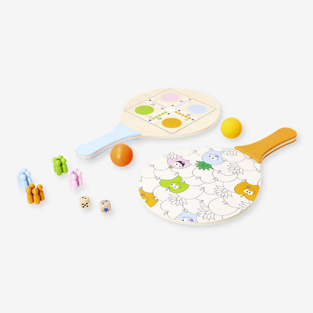 3 in 1 beach games - Tennis, Ludo or Snakes and Ladders - Image 2