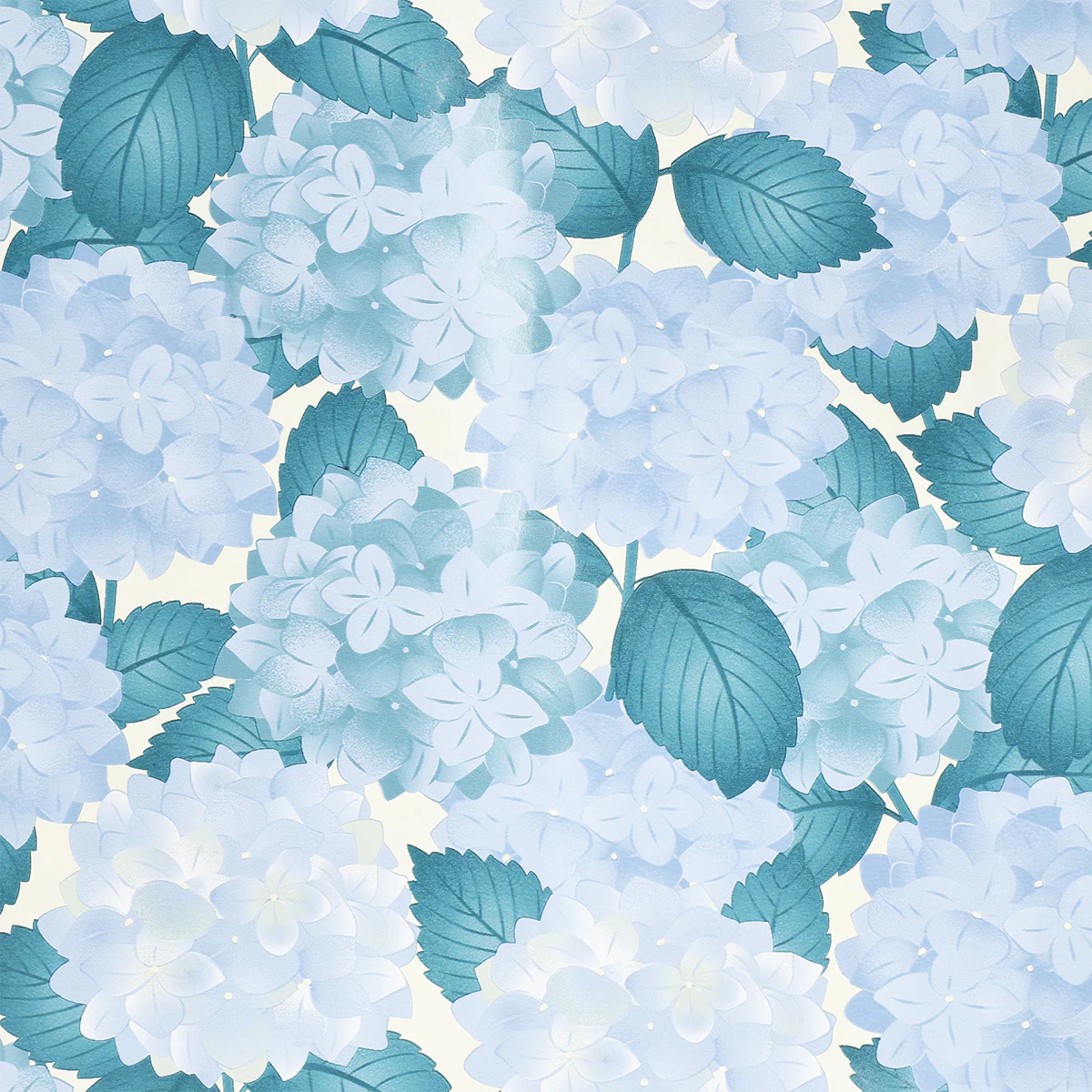 400 cm wrapping paper - Hydrangeas - Image 2