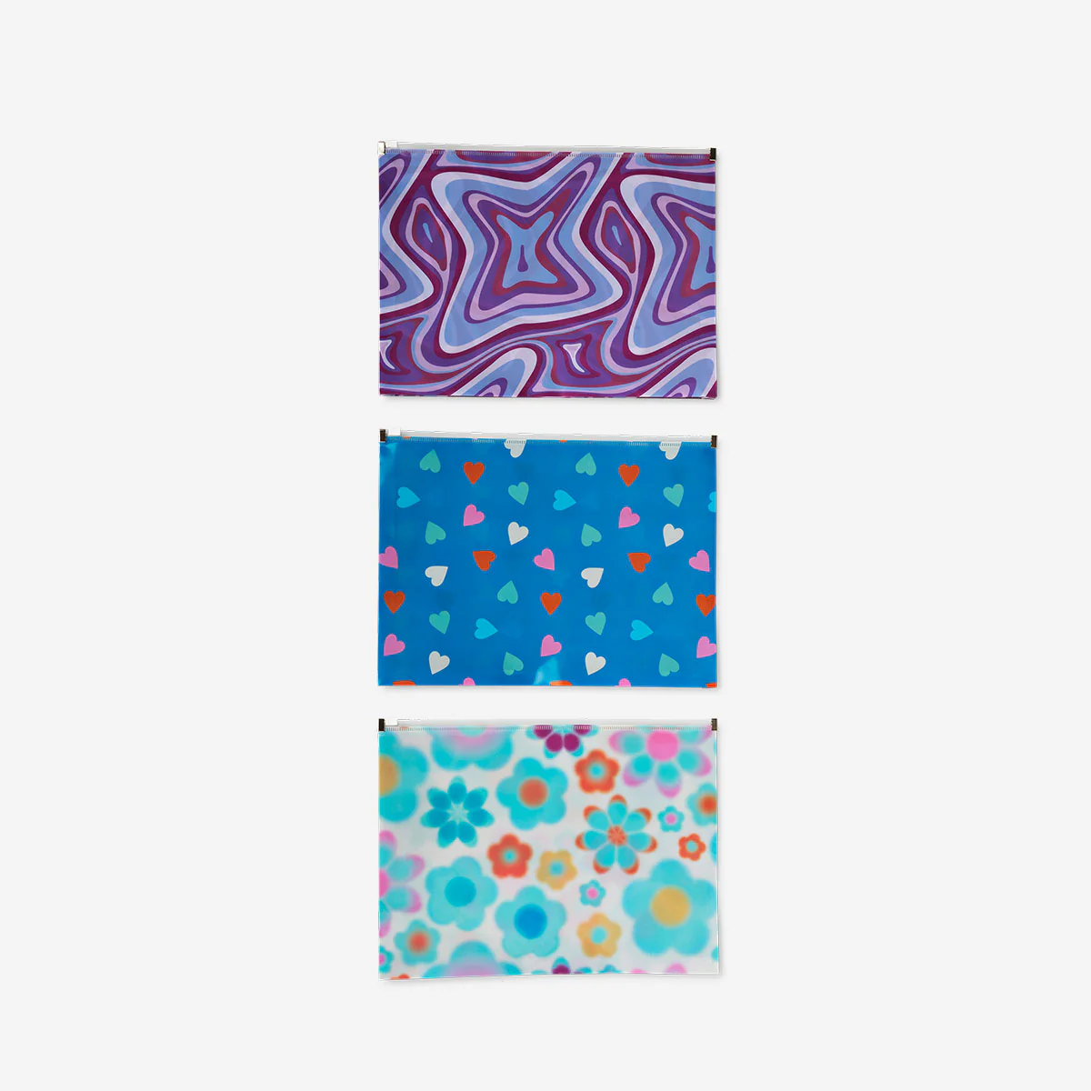 A4 document pockets in fun designs - 3 pcs - Image 2