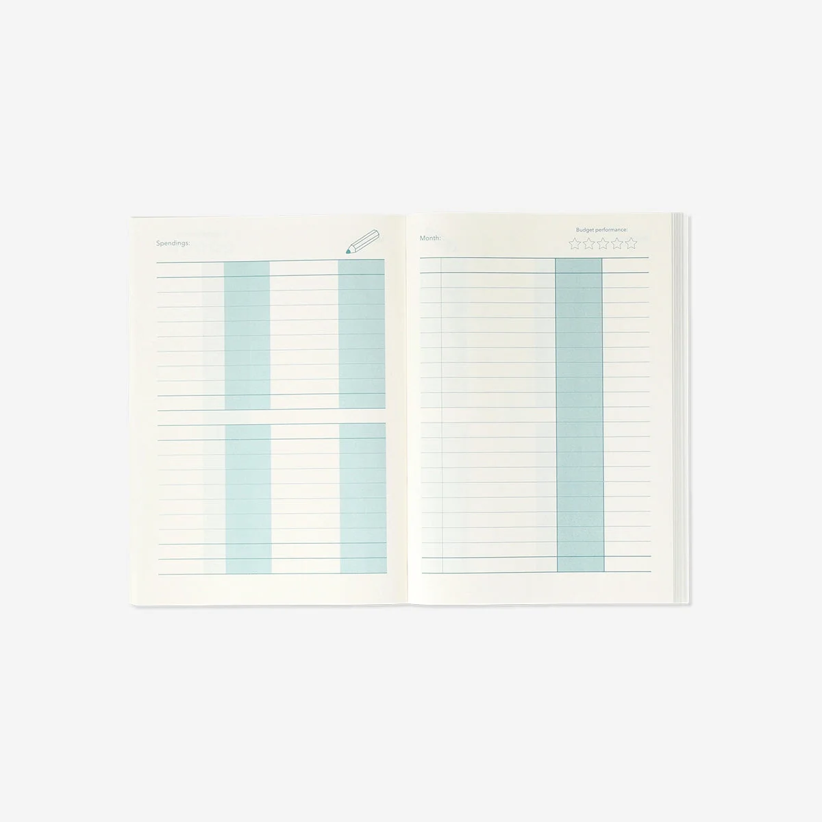 A5 Gradient budget planner - English - Image 2