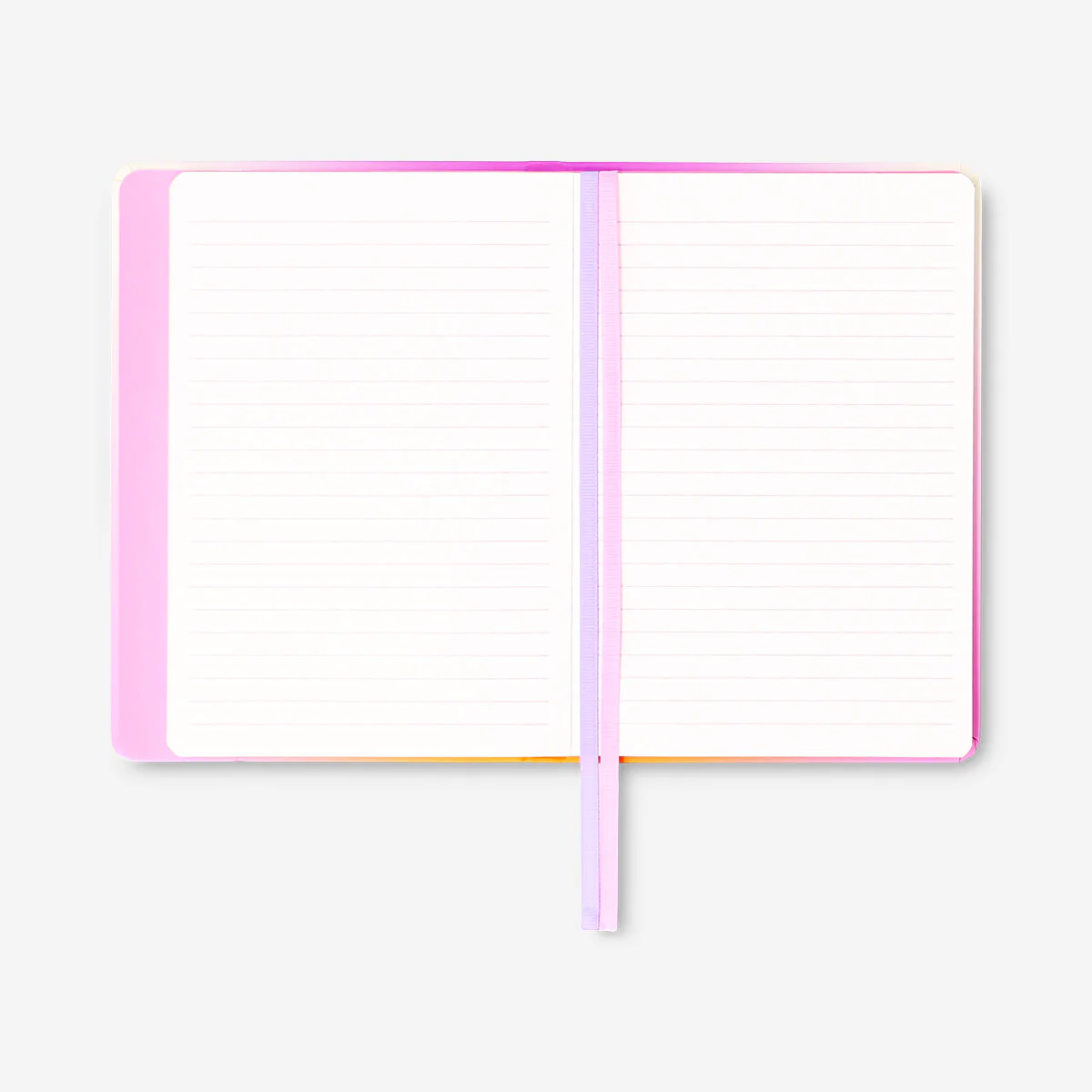 A5 gradient notebook with charms and heart mirror - Image 3