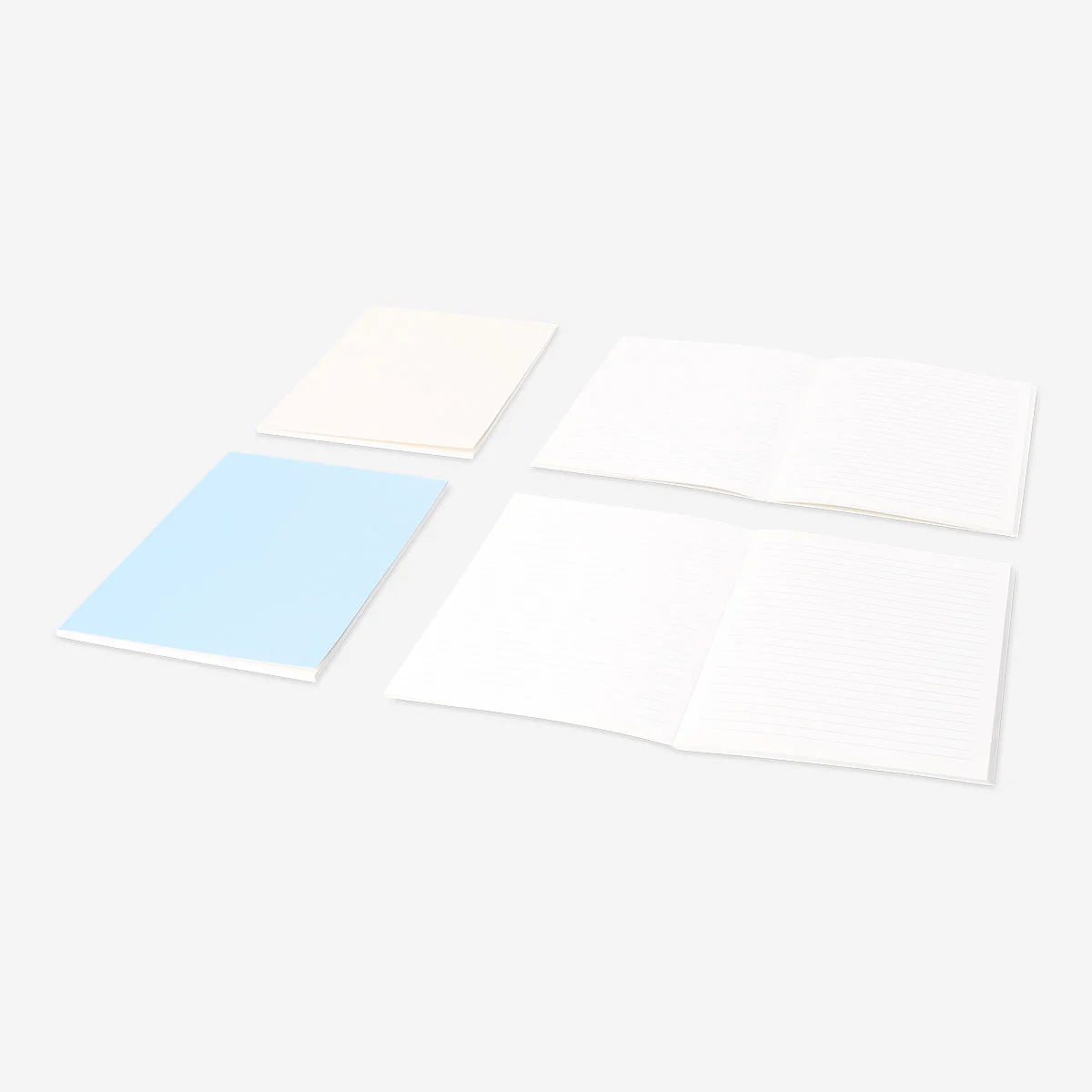 A5 solid colour notebooks - 4 pcs - Image 3