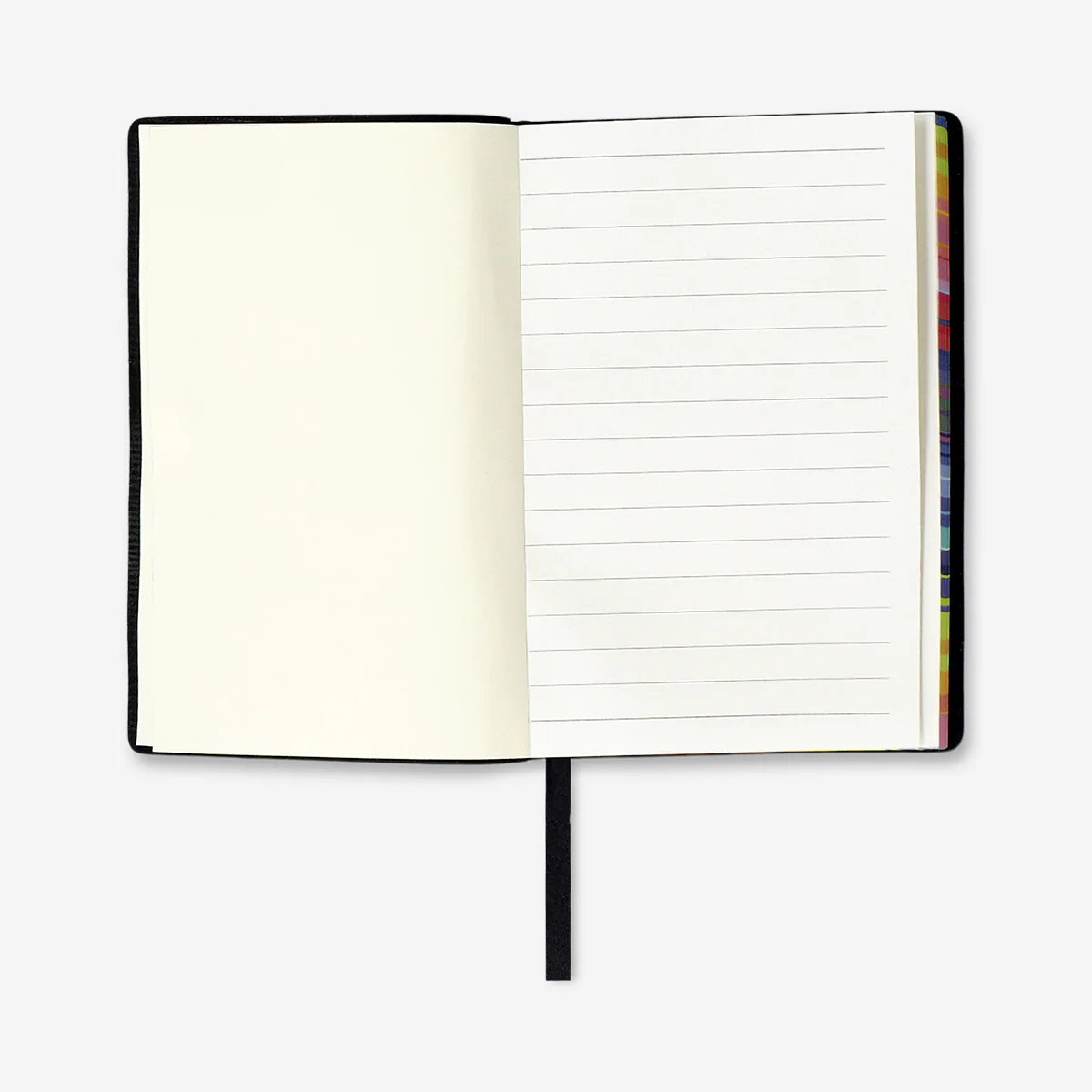 A6 lined notebook with rainbow edge - Image 2