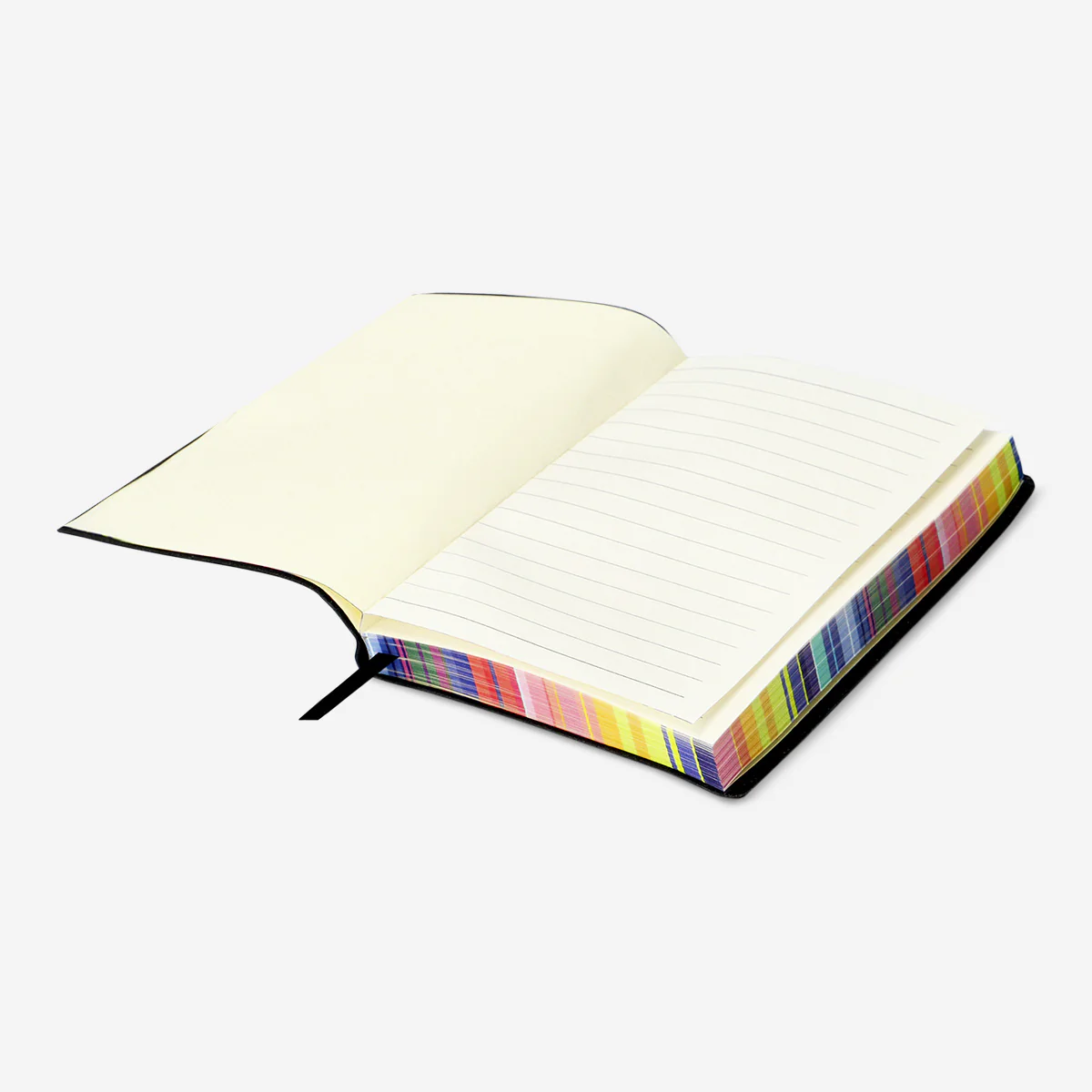 A6 lined notebook with rainbow edge - Image 3