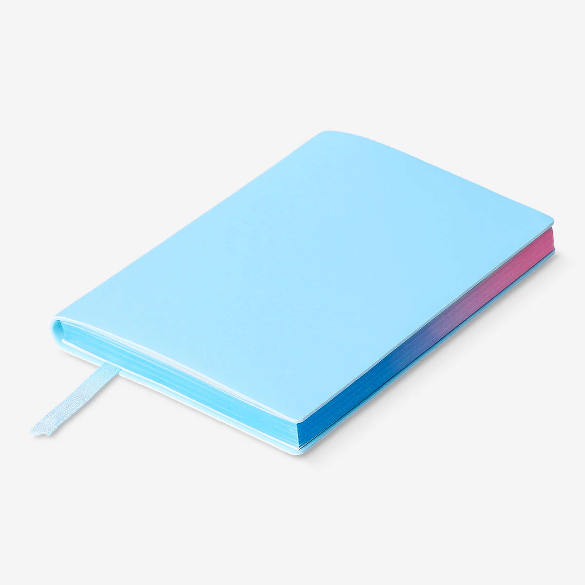 A6 notebook with rainbow edge