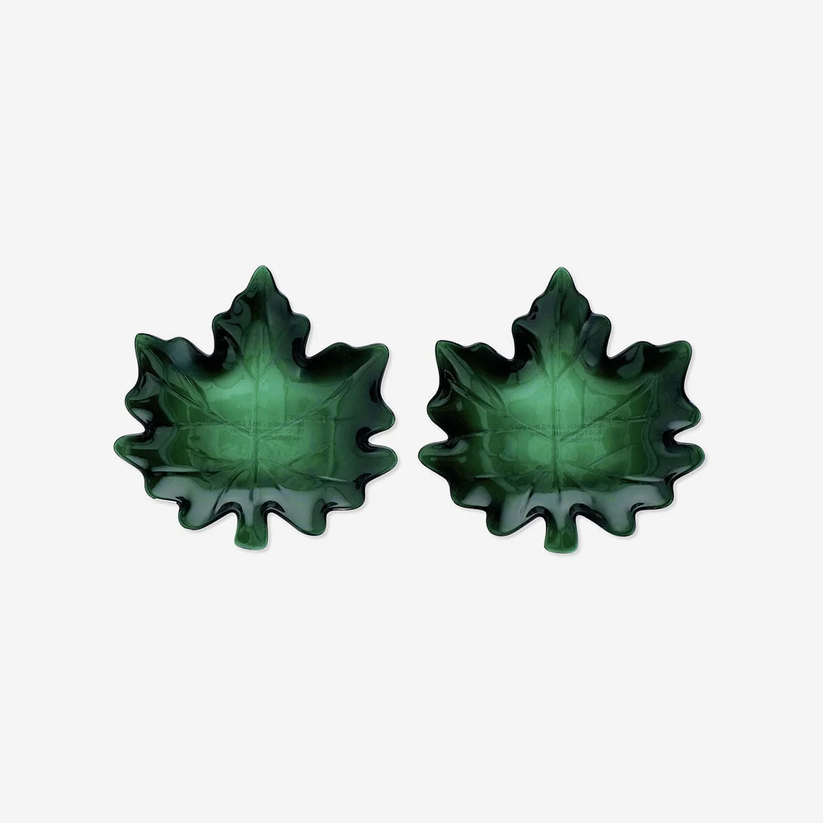 Autumn leaf plates - 2 pcs