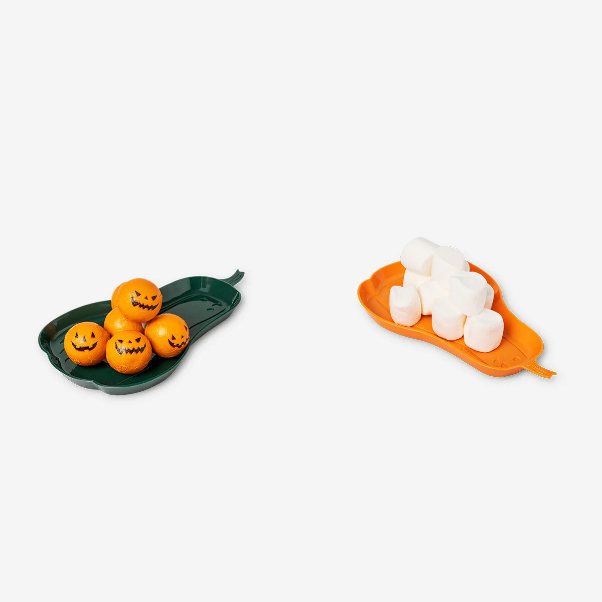 Autumn pumpkin plates - 2 pcs