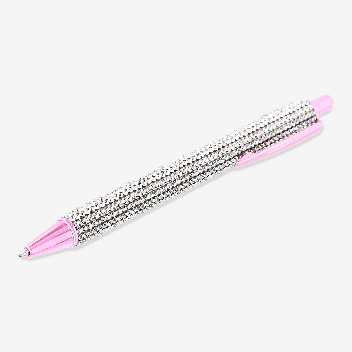 Ballpoint pen - Pink with rhinestones - Image 3