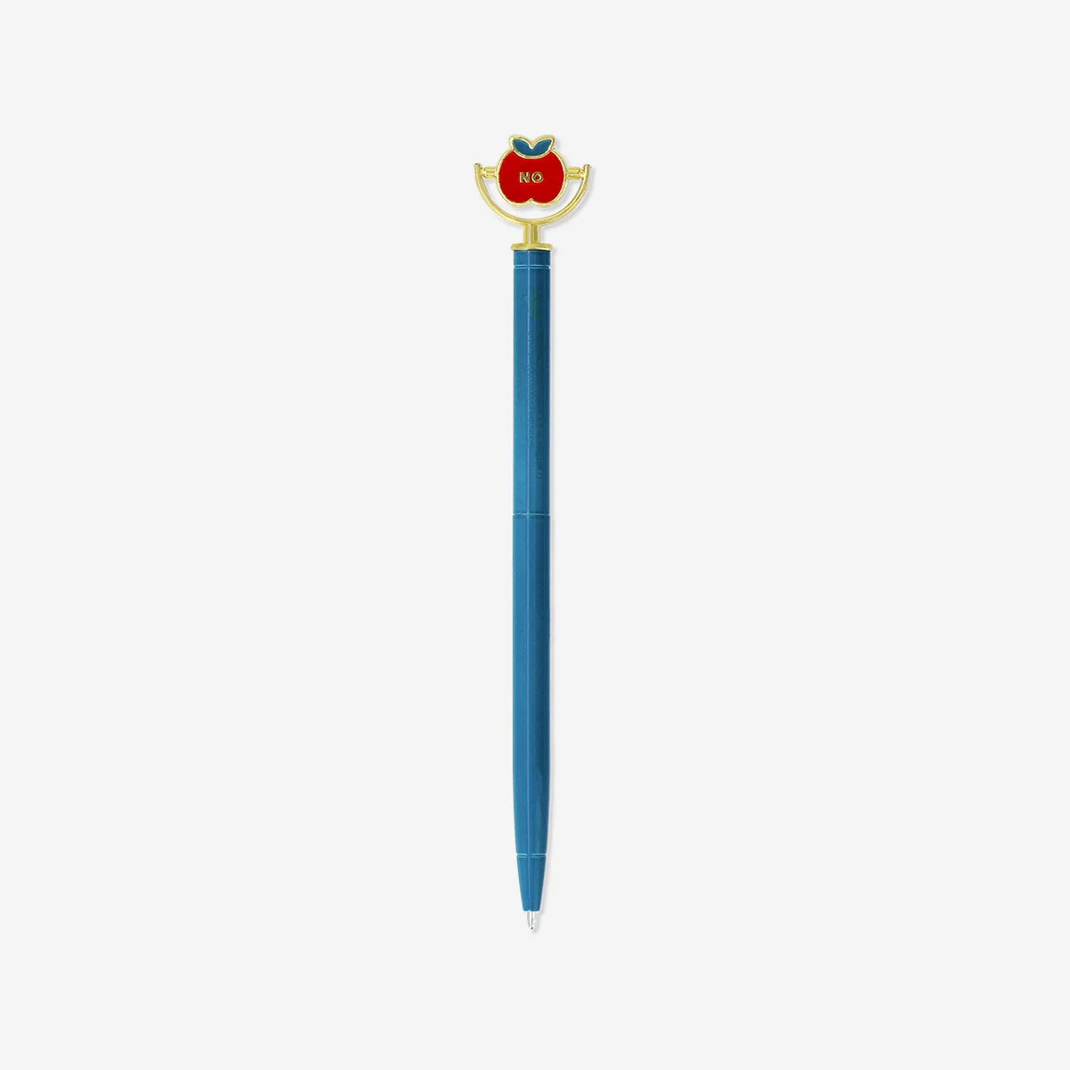 Ballpoint pen with spinning apple - Black ink