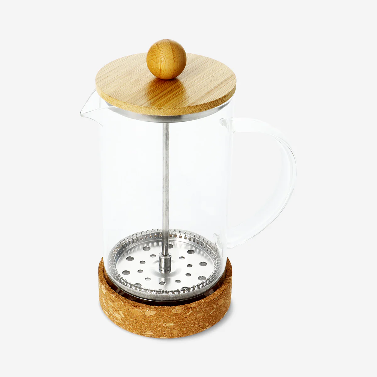 Bamboo press pot for coffee and tea - 500 ml - Image 2