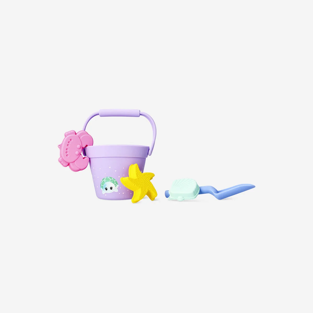 Pastel coloured beach set - 5 pcs