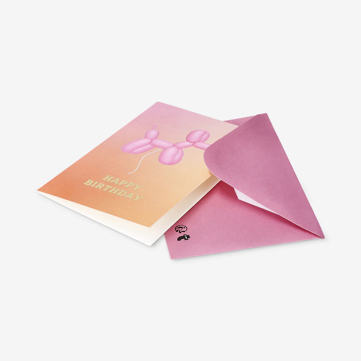 Birthday card with balloon dog - Image 2