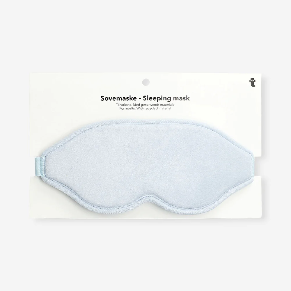 Blue 3D sleeping mask - For adults - Image 3