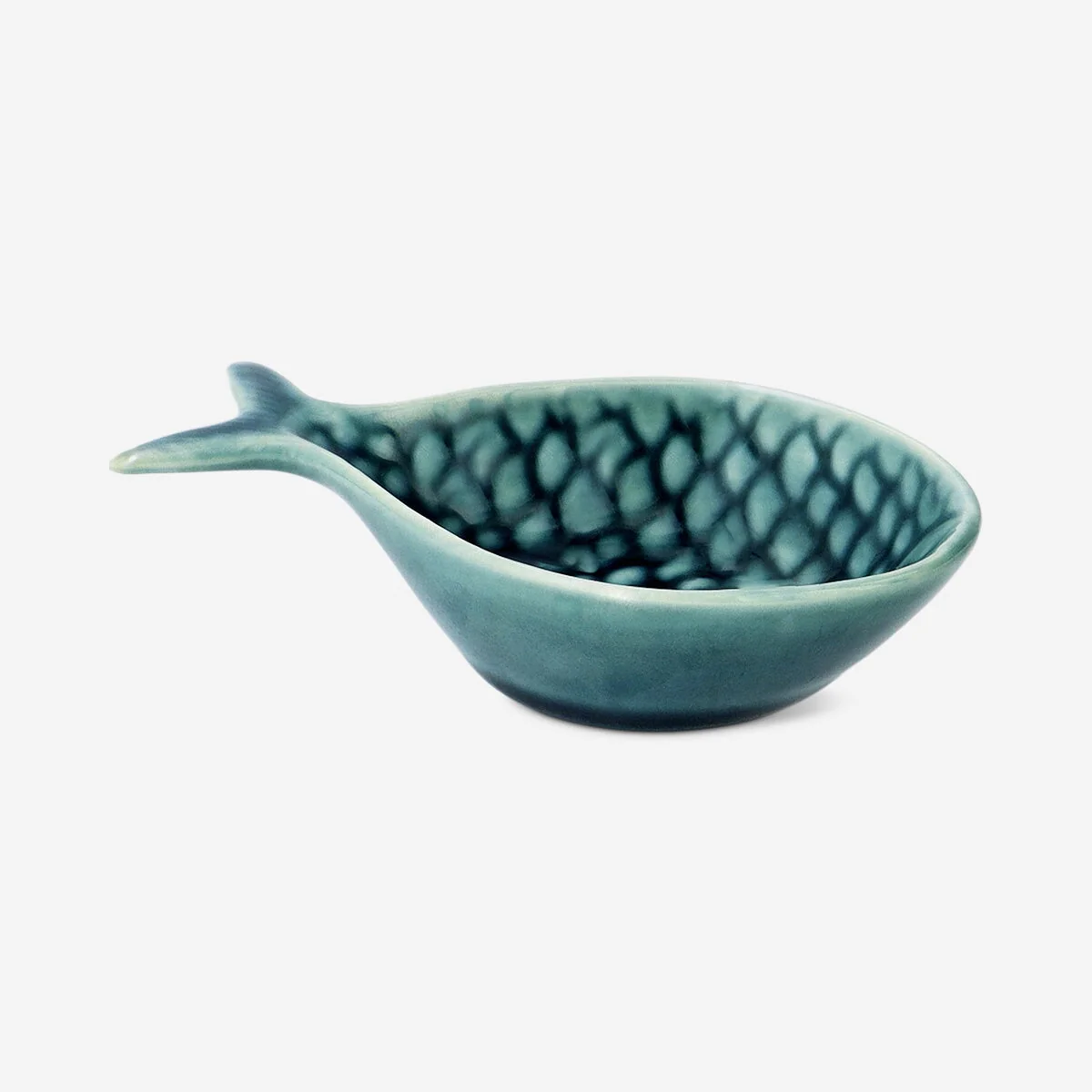 Blue fish bowl - 12 cm - Image 2