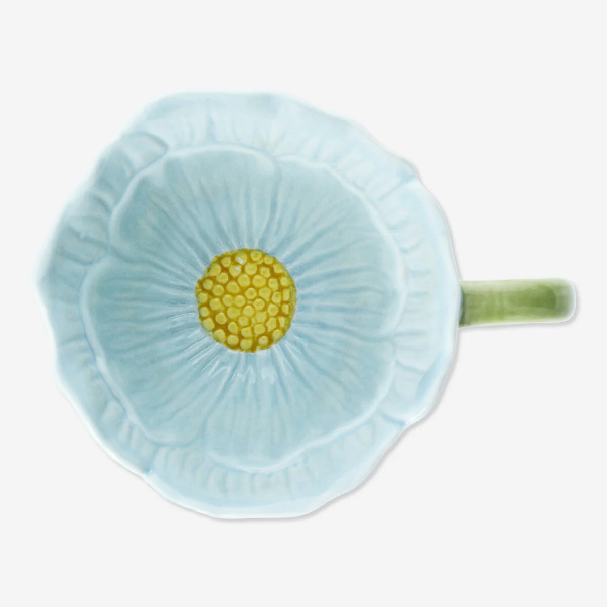 Blue flower mug - 140 ml - Image 3