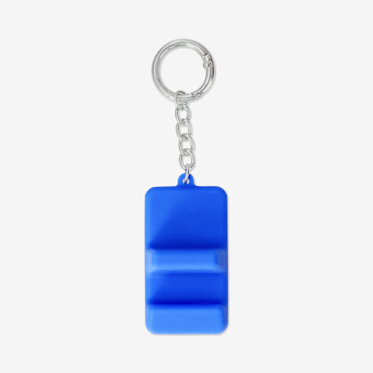 Blue phone stand with key ring - Image 2