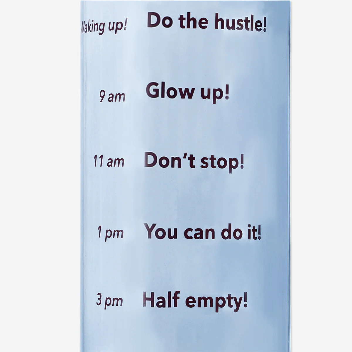 Blue sports drinking bottle - 1 L - Image 3