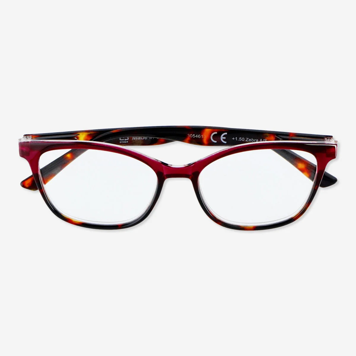 Brown Reading Glasses with +2 Strength