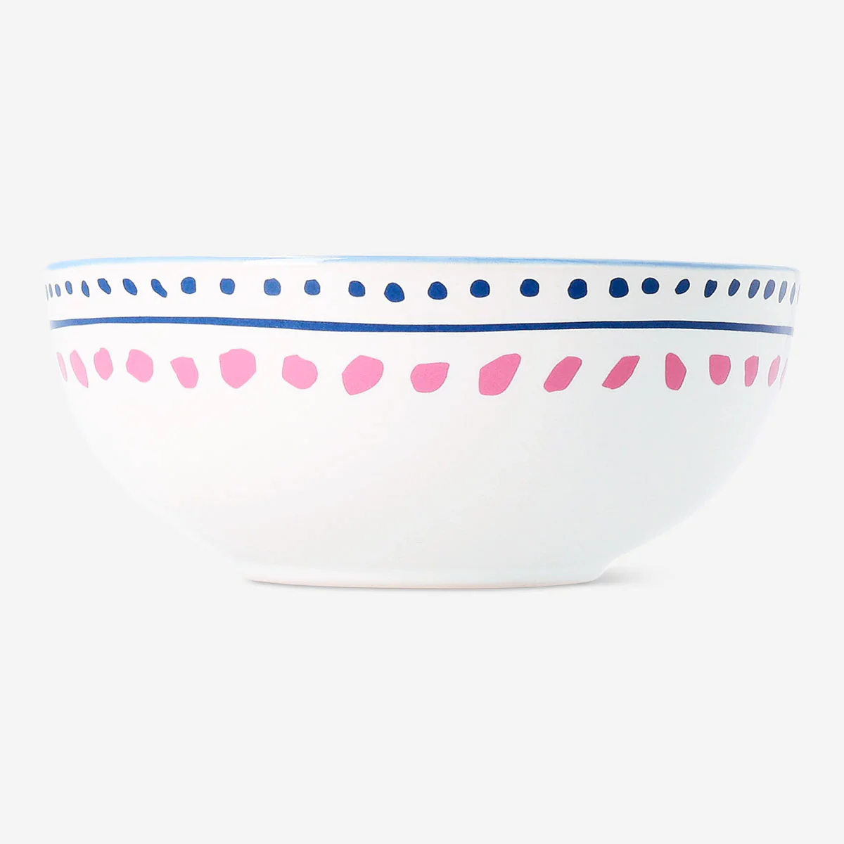Ceramic bowl with dots and seashell - 12 cm - Image 3