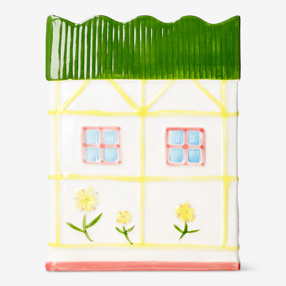 Ceramic house vase - 20 cm - Image 3