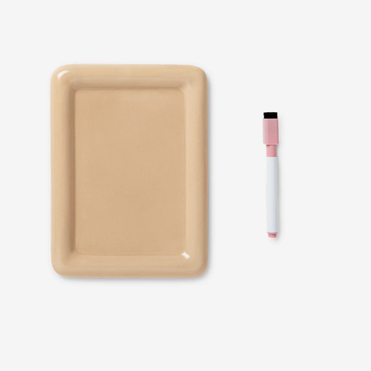 Ceramic note dish with marker - Image 3