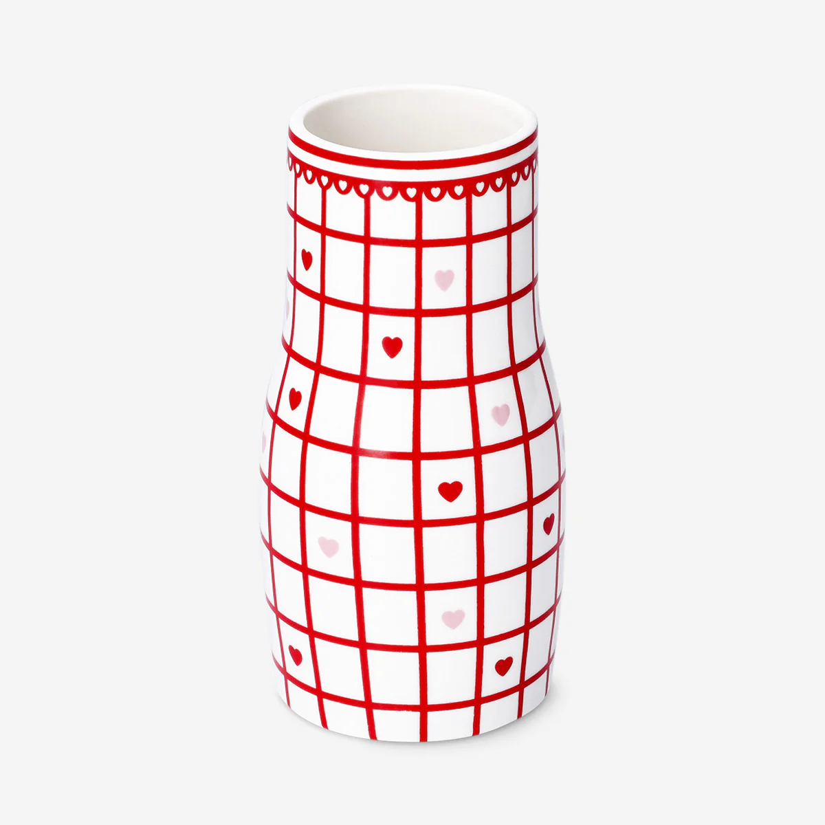 Ceramic vase with hearts - Image 2