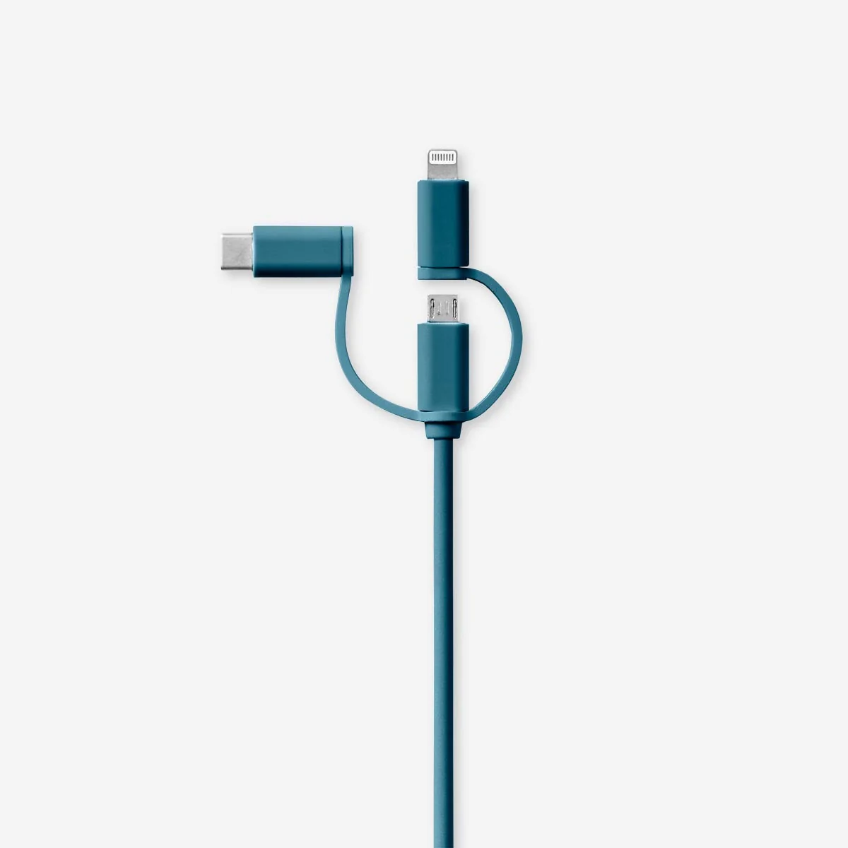 Charging cable. For USB-C, Micro USB and lightning - Image 2