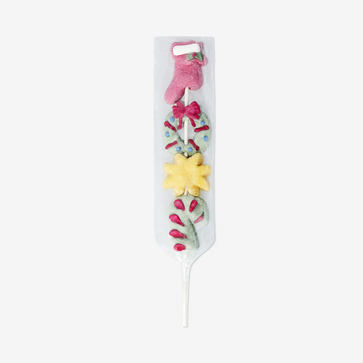 Christmas marshmallows on stick