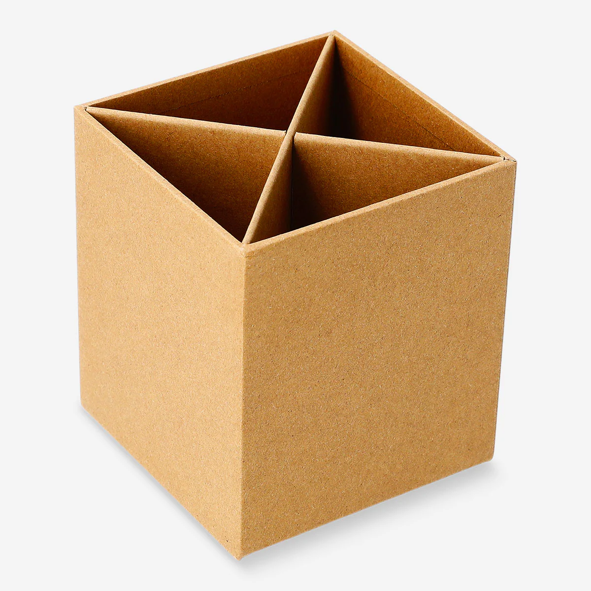 Craft paper pencil holder - 9.5x11 cm - Image 2