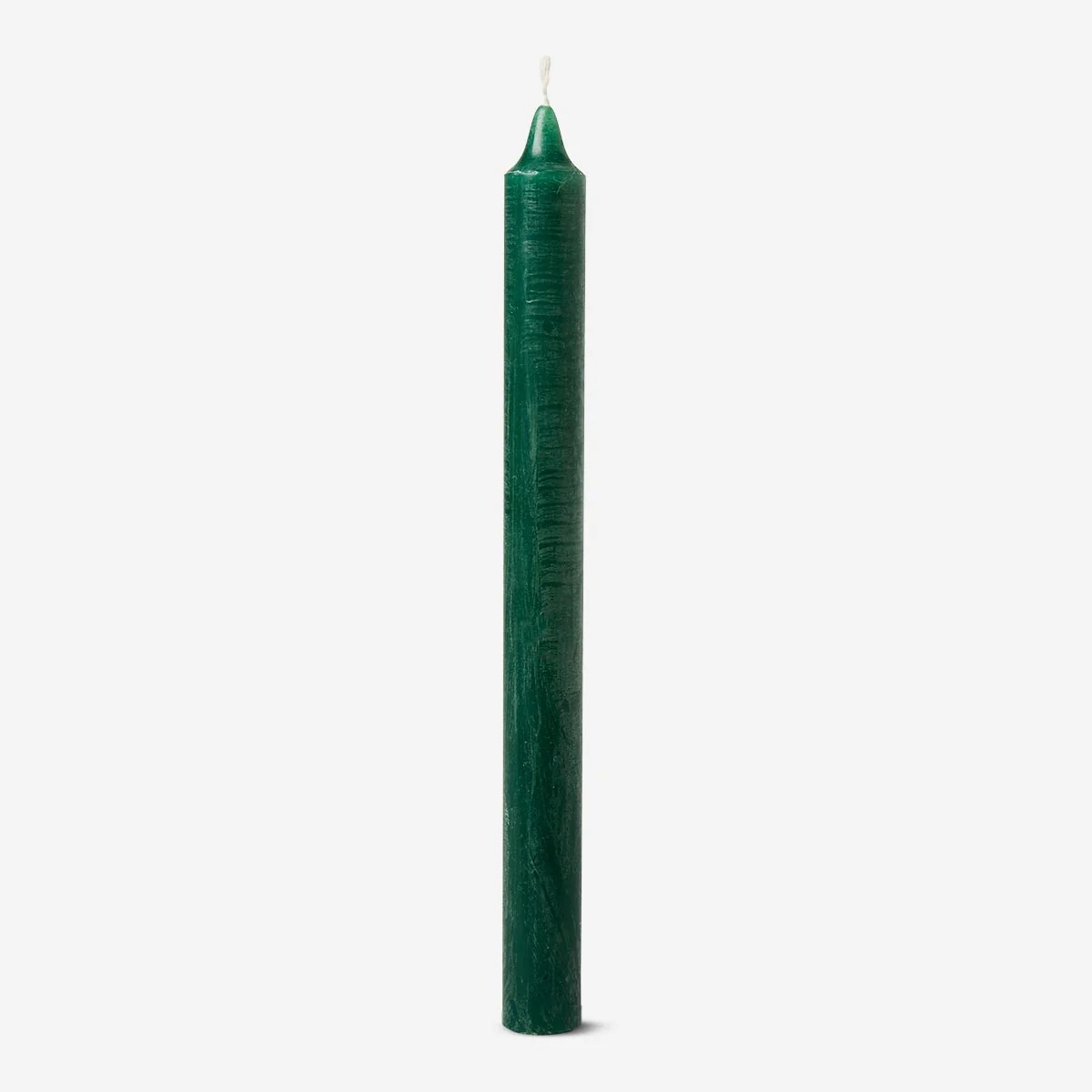 Dark Green Dinner Candle - 25 cm