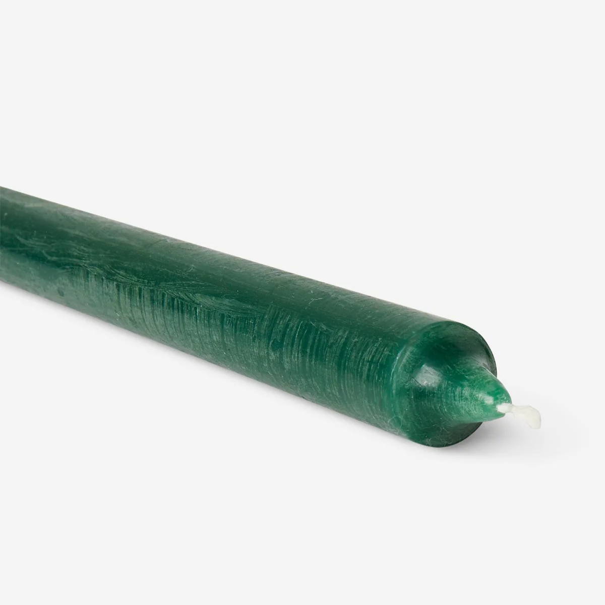 Dark Green Dinner Candle - 25 cm - Image 2