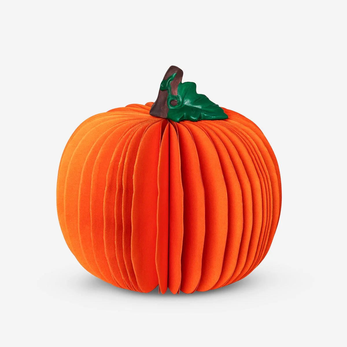 Decorative fold out pumpkin - 12 cm