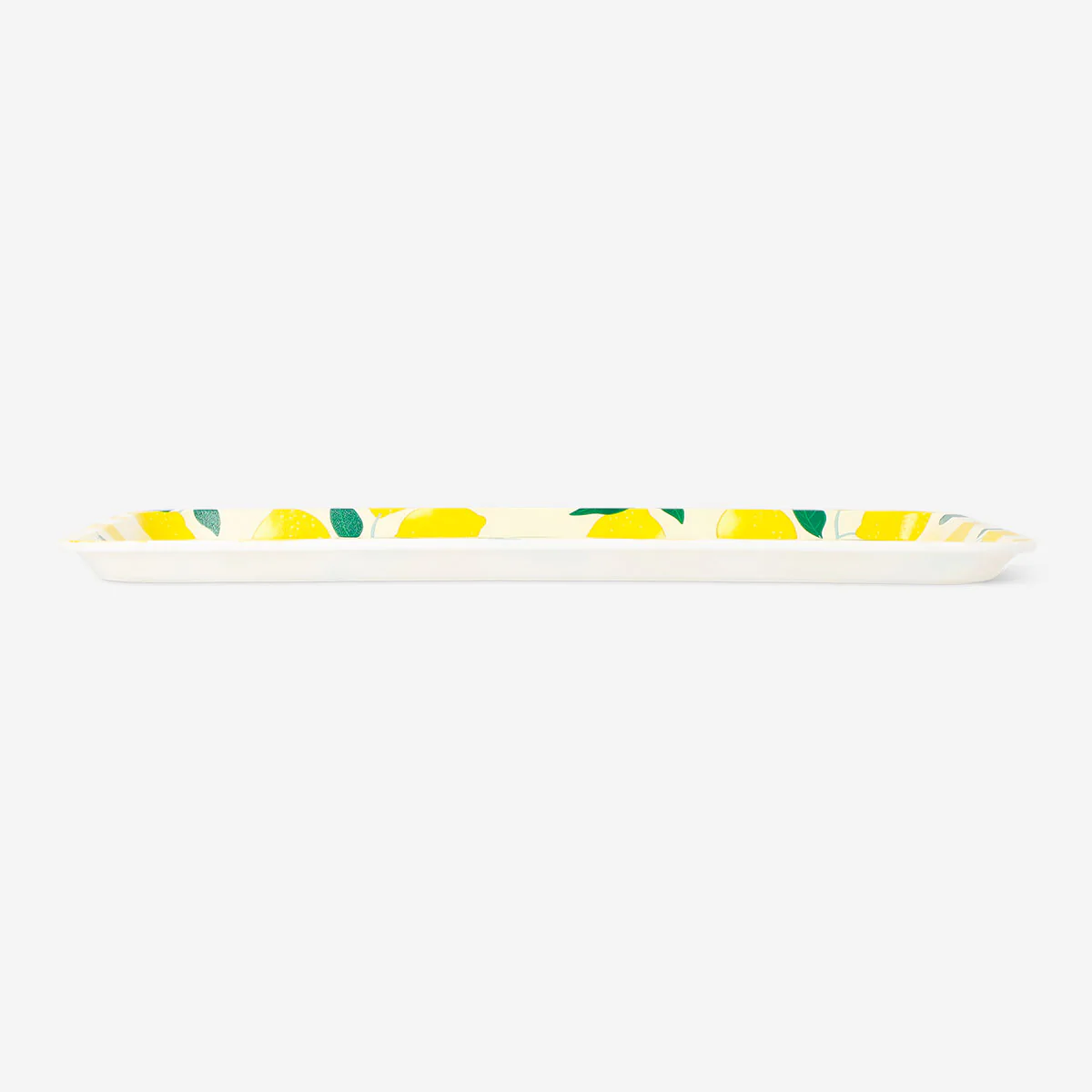 Decorative tray with lemon print - 22x31 cm - Image 3