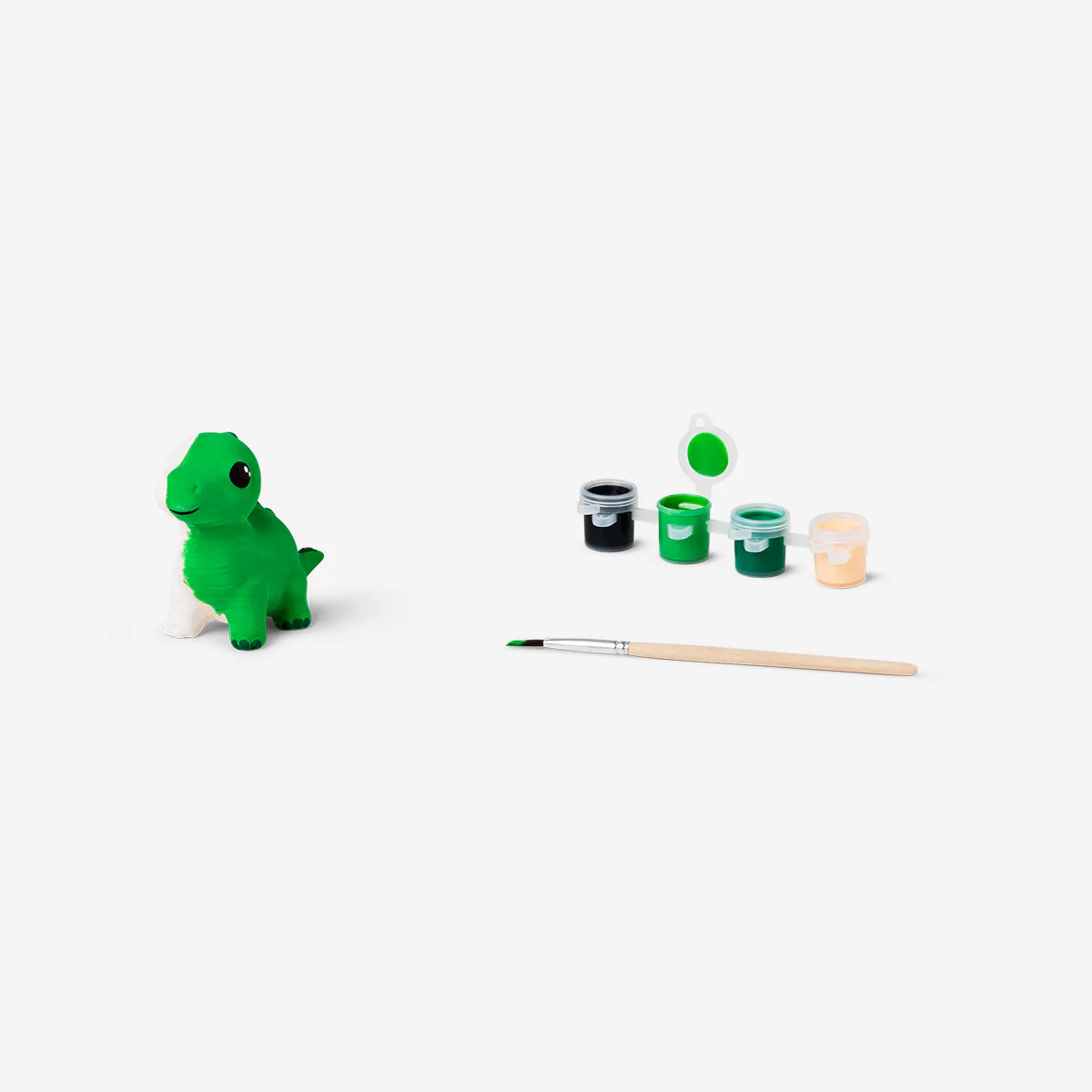 DIY ceramic dinosaur with paint - Image 2