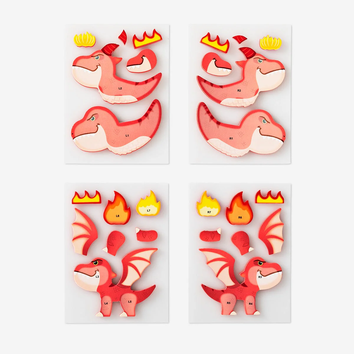 DIY sticker dragon - Image 2