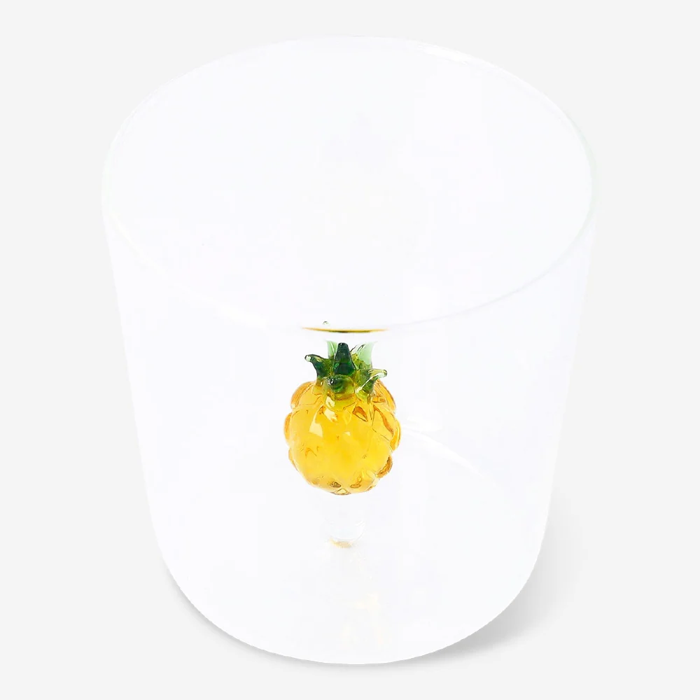 Drinking glass with pineapple inside - 350 ml - Image 3