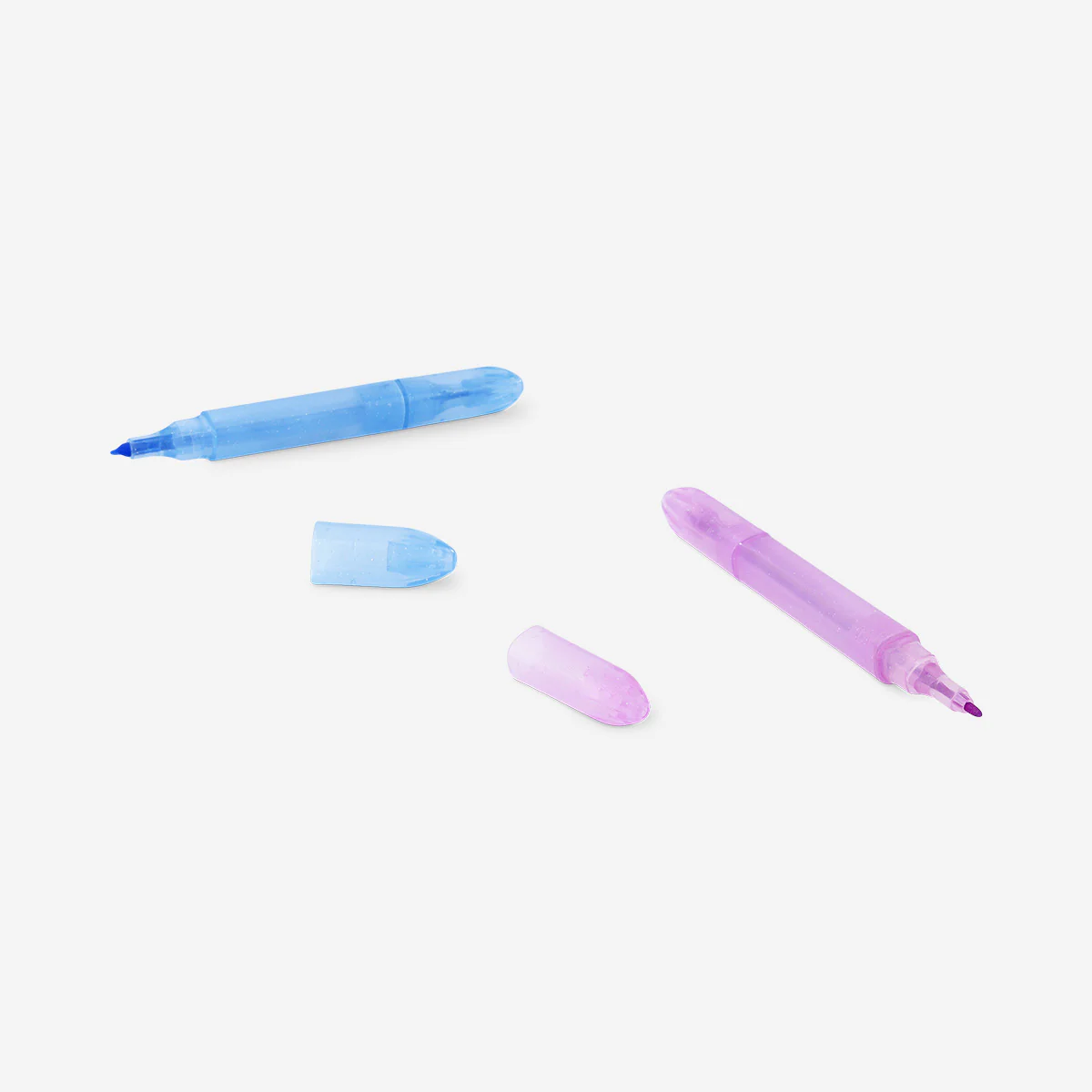 Dual tip highlighters in 2 sizes - 8 pcs - Image 2