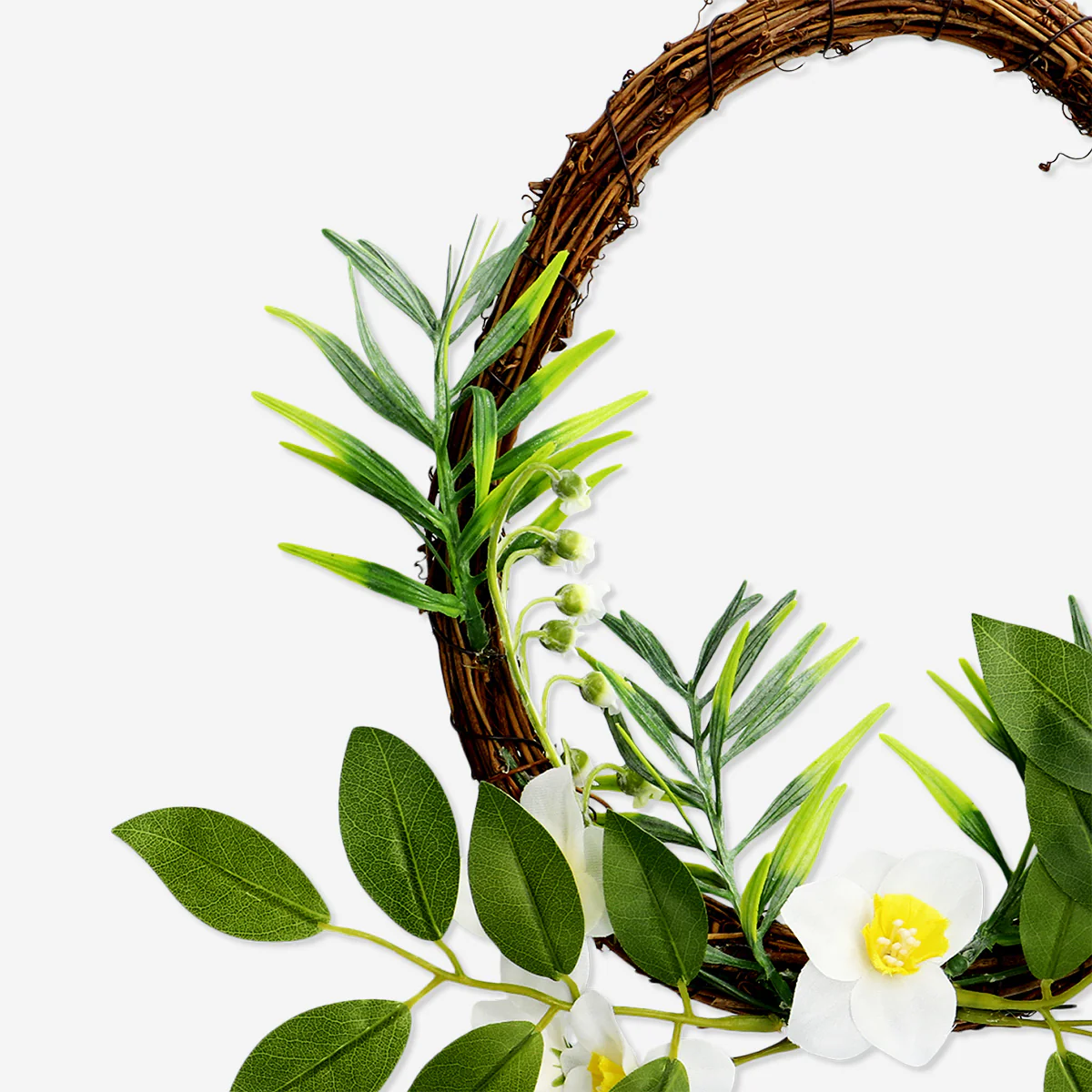 Easter wreath for door - 35 cm - Image 2