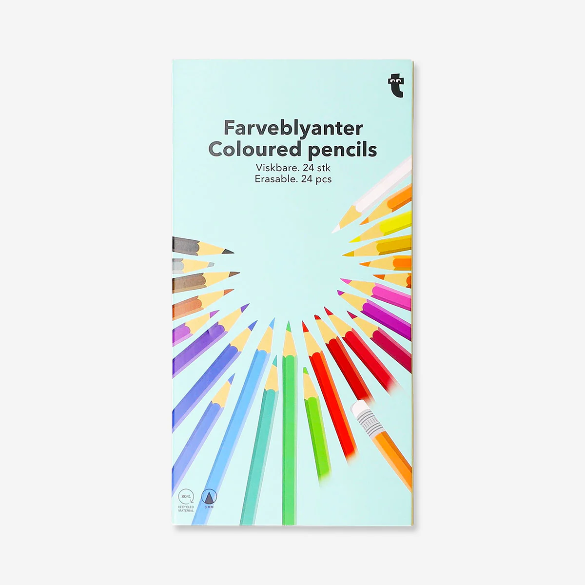 Erasable coloured pencils - 24 pcs - Image 3