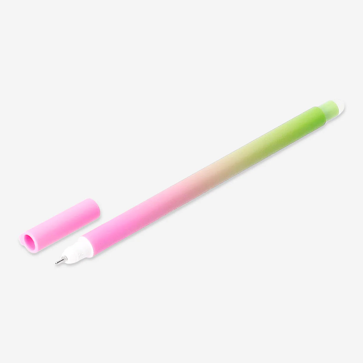 Erasable gel ink pen - Pink and green gradient - Image 2