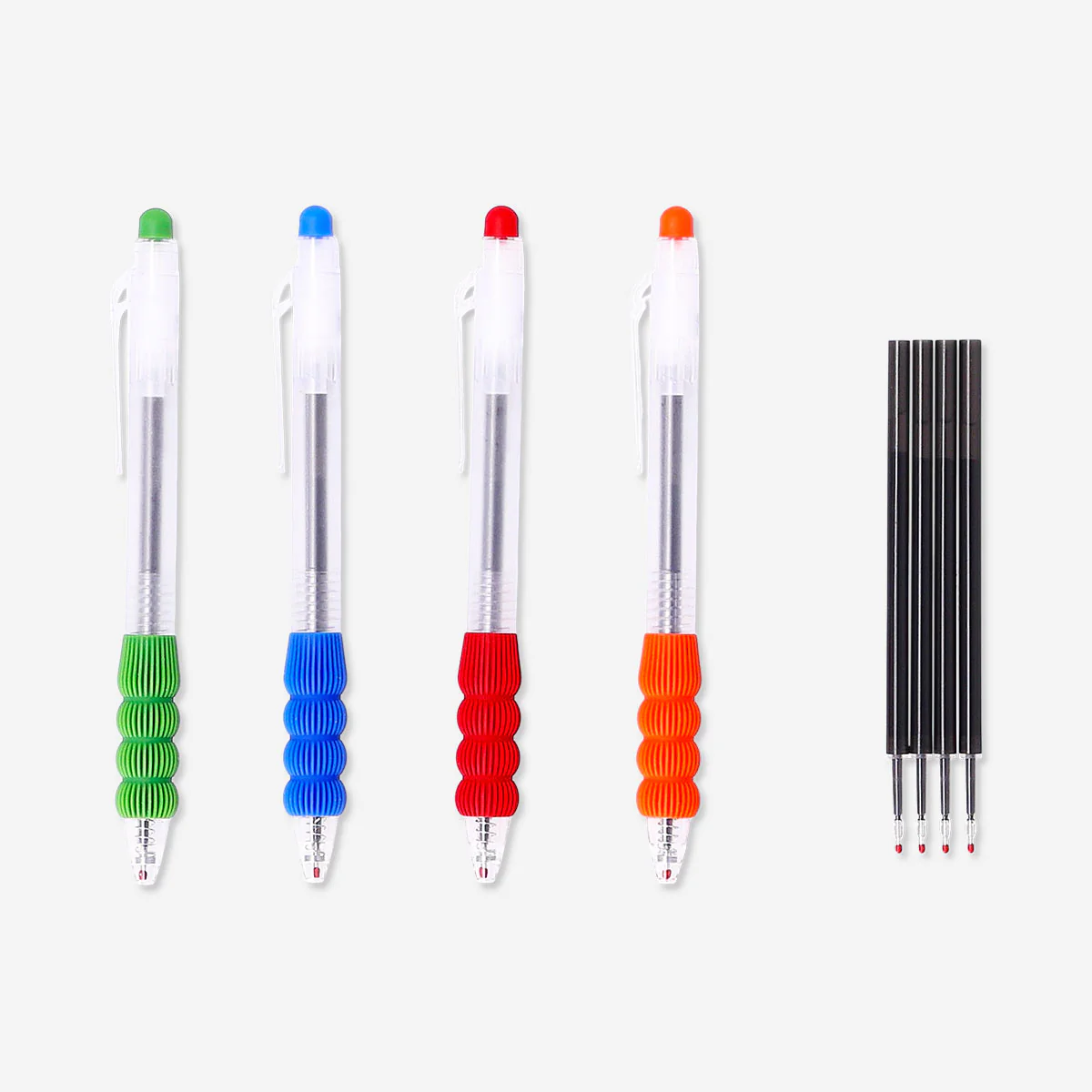 Erasable pens with black refills - 4 pcs - Image 3