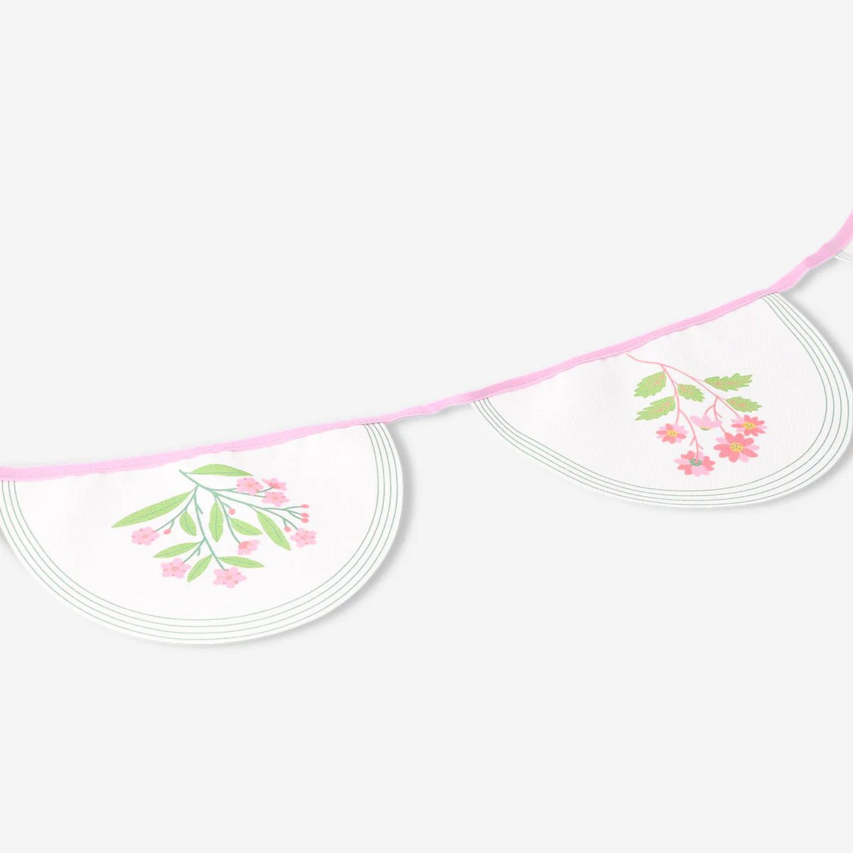 Floral fabric garland - 300 cm - Image 3