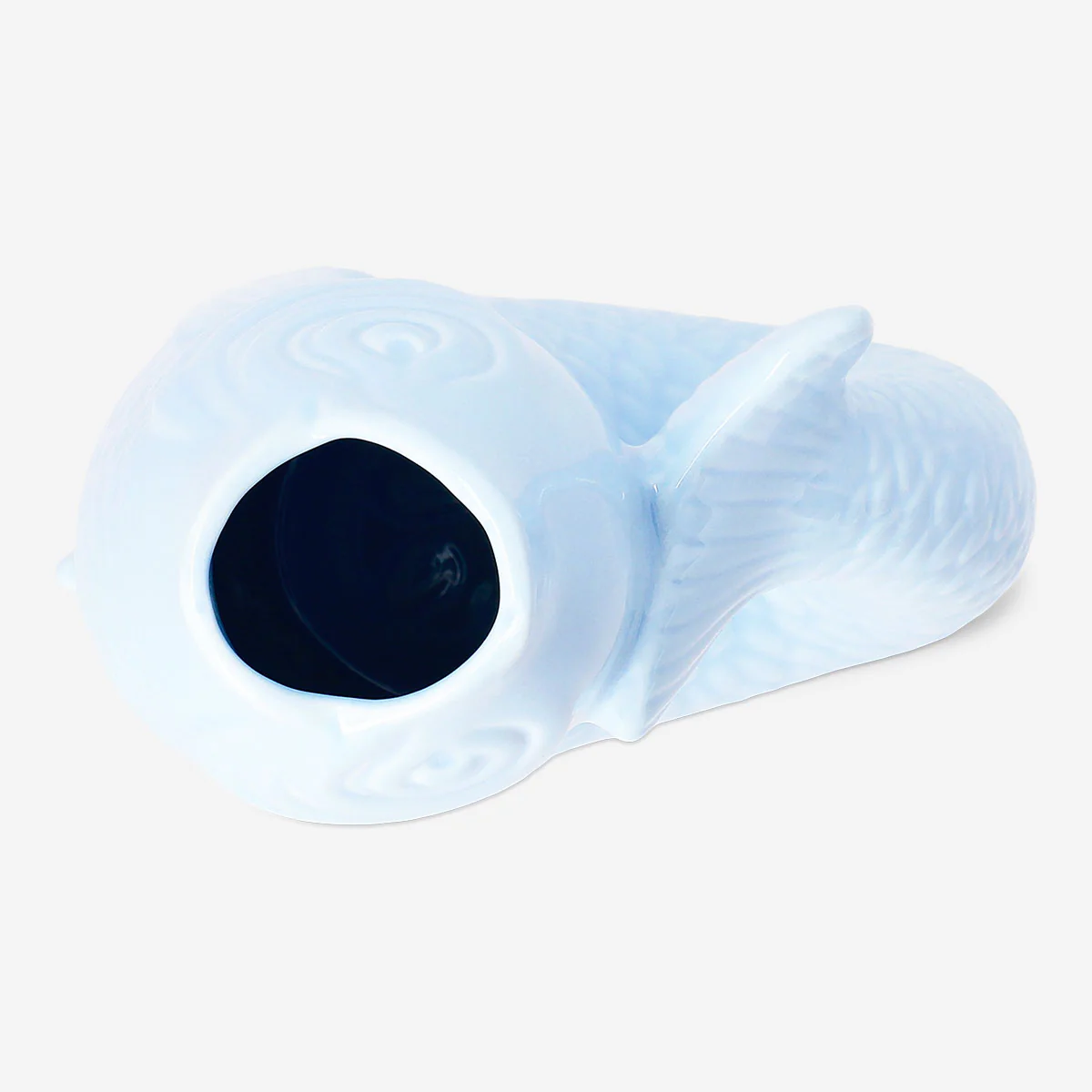 Light blue fish vase - 21 cm - Image 4
