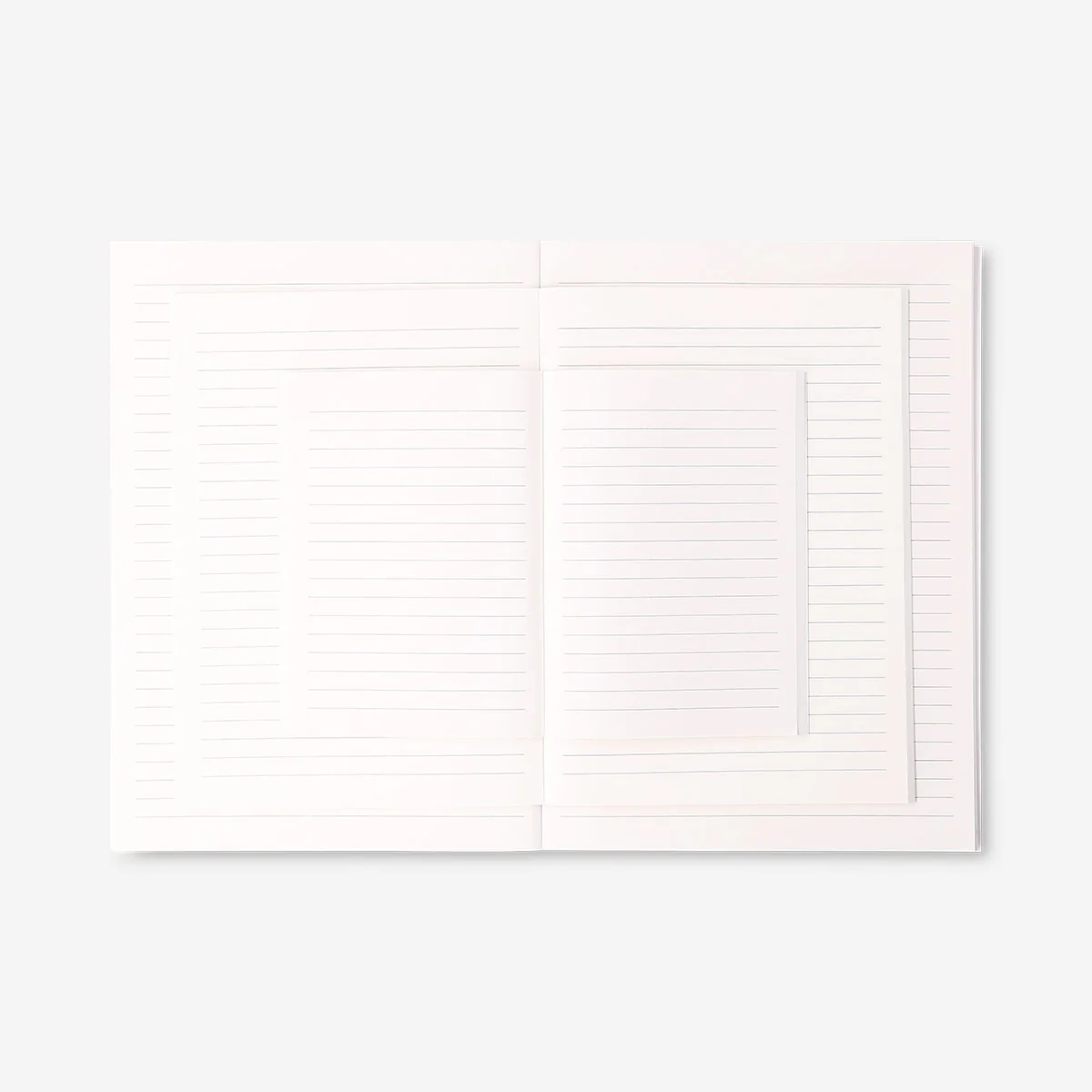 Floral and gradient notebooks set - 3 pcs - Image 2