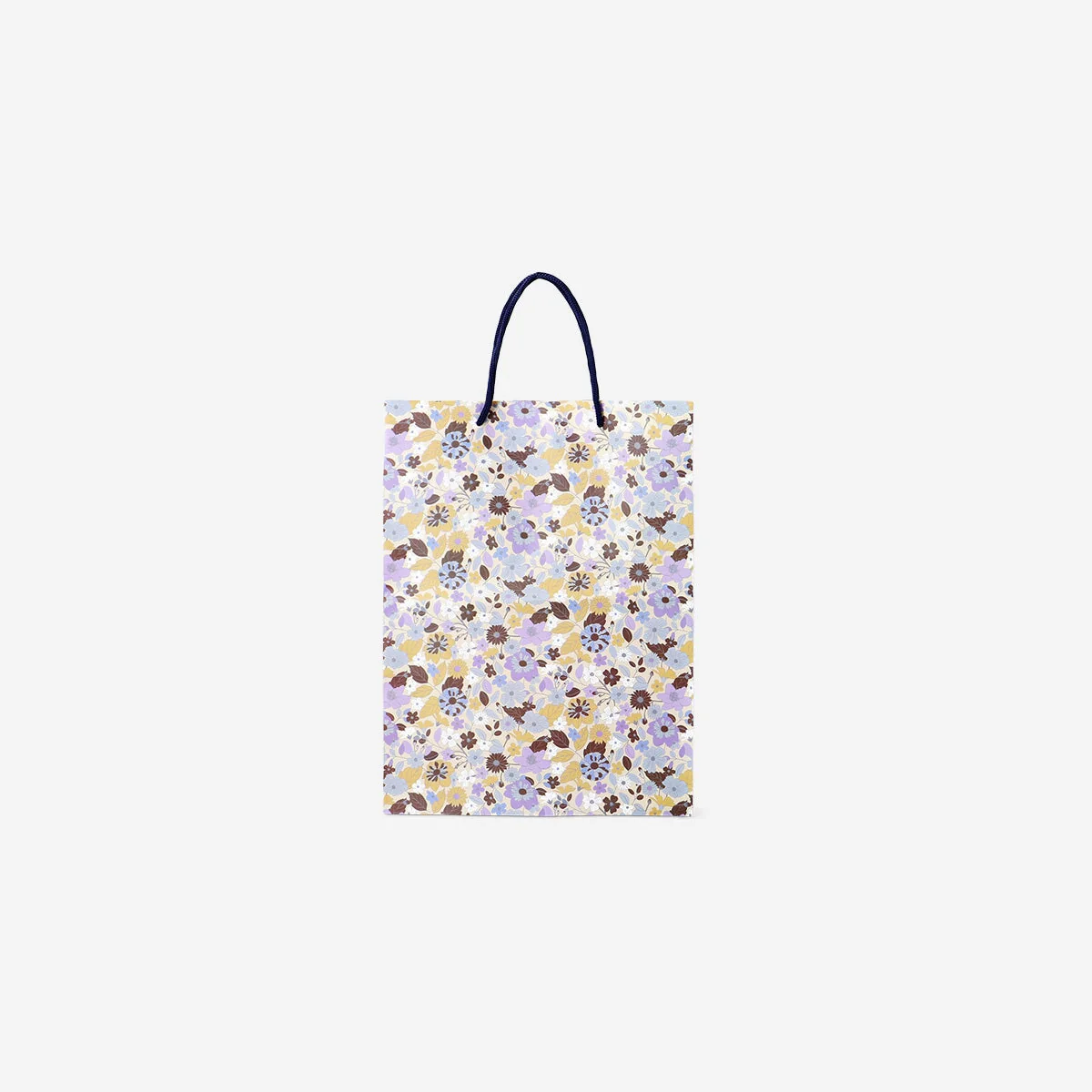 Floral gift bag - 25 x 33 cm