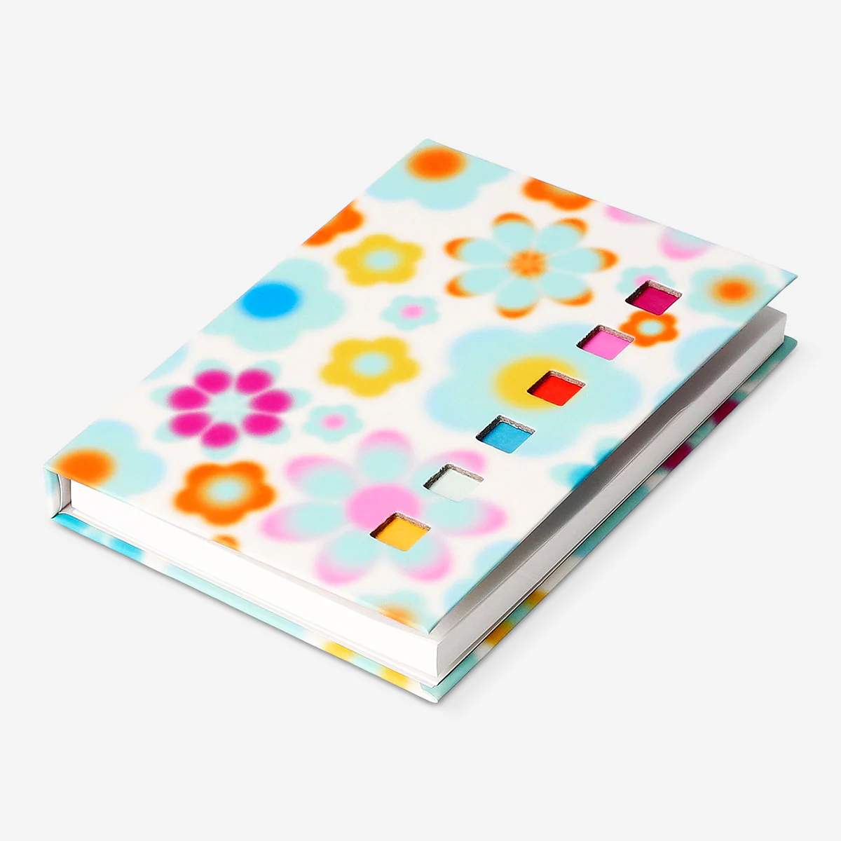 Floral notebook with page markers - Image 3