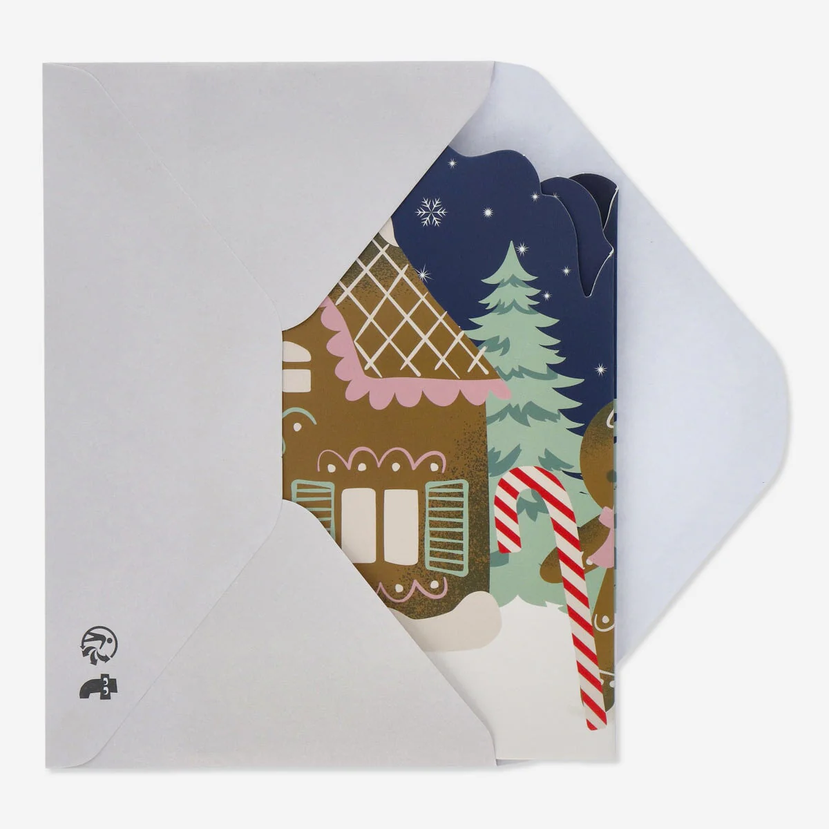 Fold-out card with envelope - Image 3