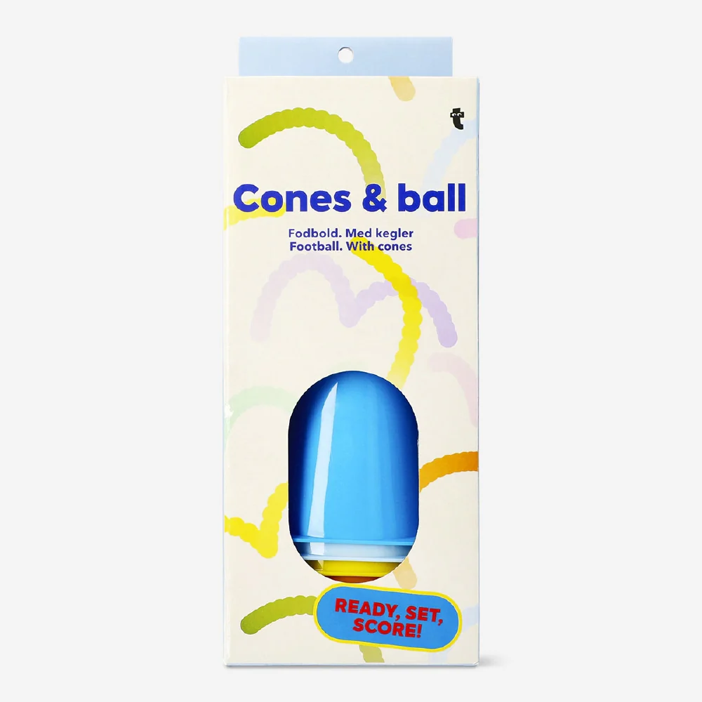 Football with cones - Image 2