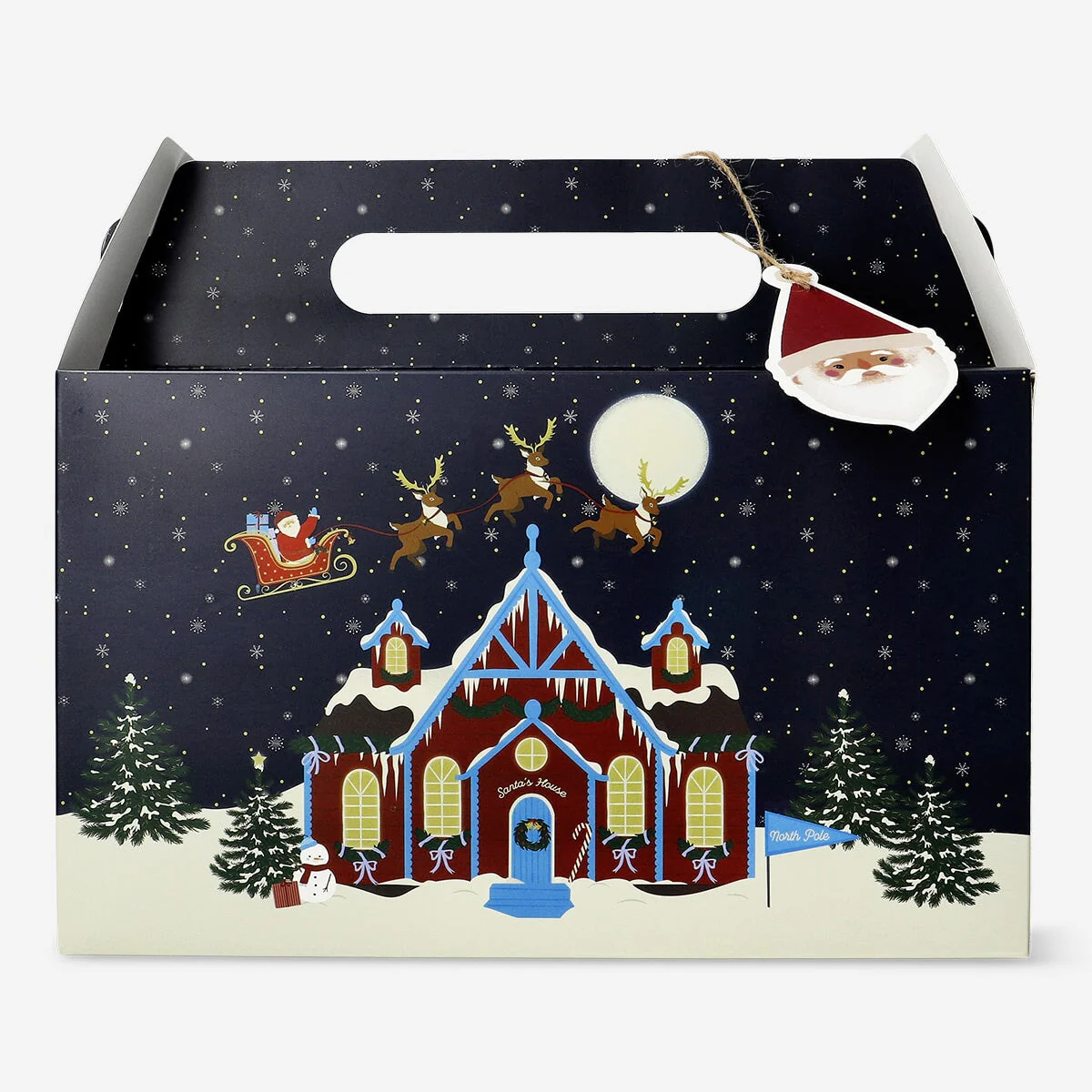 Gift box with santas - Image 3